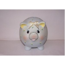 Calico 5 inch Ceramic Piggy Bank