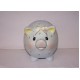 Calico 5 inch Ceramic Piggy Bank