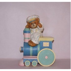 Teddy Bear Train Bank