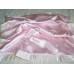 Silkie and Plush Pink  Baby Blanket