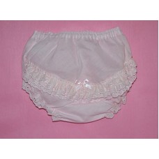 Pink Ruffled Diaper Cover