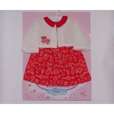 Red Dress with Jacket for 18" Girl Doll