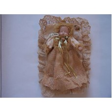 Porcelain Baby Doll - brown