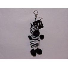 Wild Nici' Zebra Key Chain