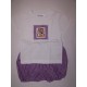 LSU Gingham Patch T-Shirt /Bloomers Set