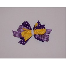 LSU Hair Bow